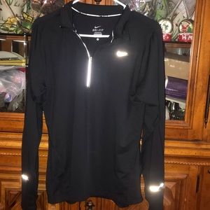 Nike running zip up